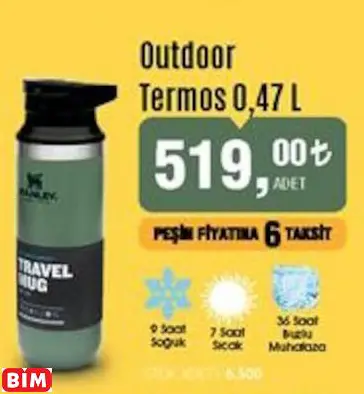 STANLEY OUTDOOR TERMOS 0,47 L